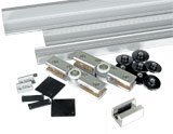 T-700 L=2500mm AL Kit for "Delta" sliding door system