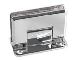 T-301 PC Wall-to-glass hinge, double-sided mounting