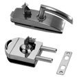 Locks for glass doors