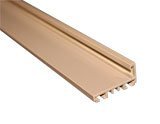 TI-801Н RAL 1035 (Bronze) Kit AL (L-shaped) door frame with seal and angle pieces, L= 6000mm