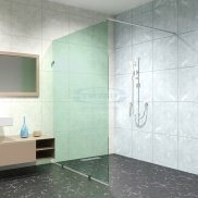 Glass curtains for bathrooms